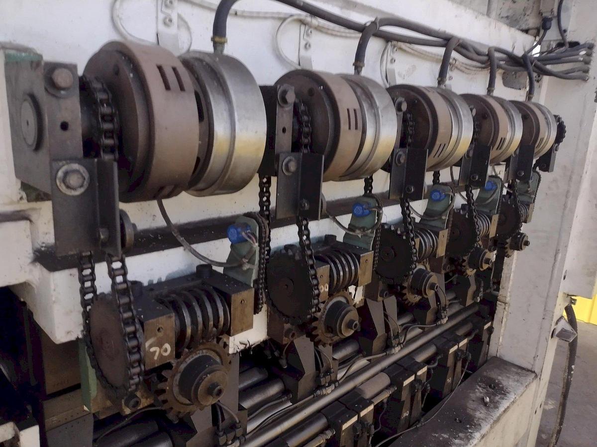 Used 60" WIDE X .064" MAUST MODEL #60x1-1/4 17-ROLL 6-HIGH BACKED UP PRECISION LEVELER
