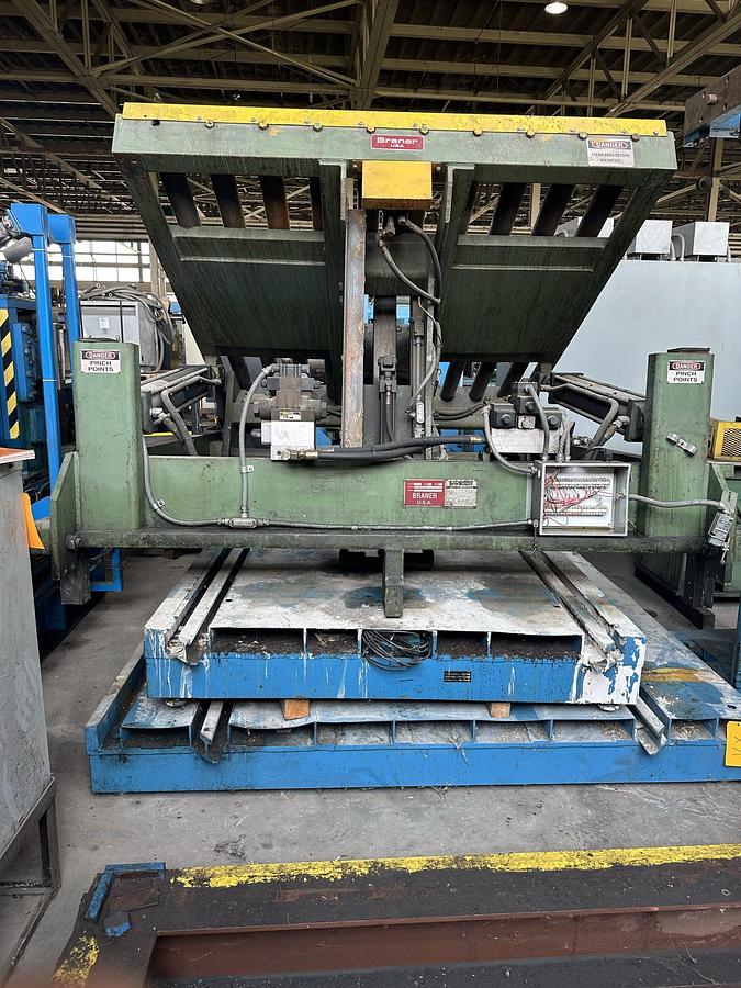 Used 78” OD x 15,000 Lb Braner Downlayer