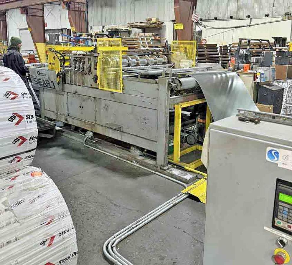 Used 60" x 0.060" x 20,000# Iowa Precision Slear Line