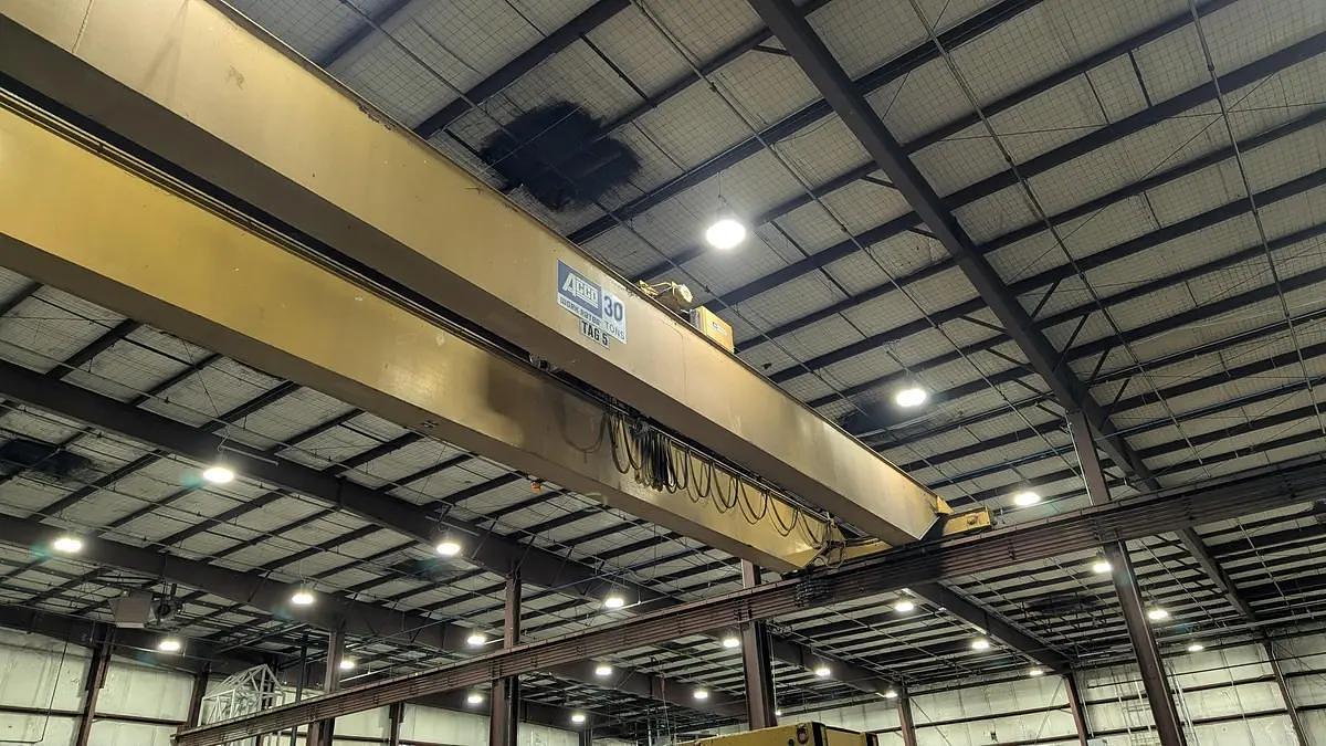 Used 30 Ton ACCO Wright Top Running Bridge Crane