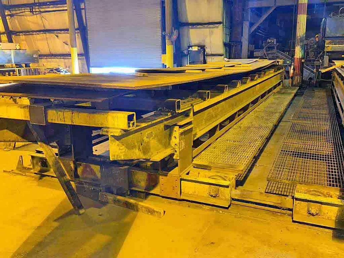 Used 72” X 0.500” X 60,000 Lbs. Delta Cut-To-Length Line