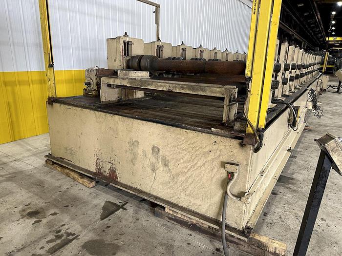 Used 18 STAND X 4" X 60"W BRADBURY MODEL #03-60-18 ROLLFORMER