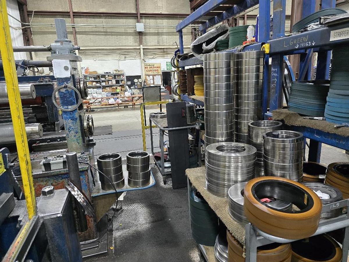 Used 60” X 50,000 Lb Braner Slitting Line