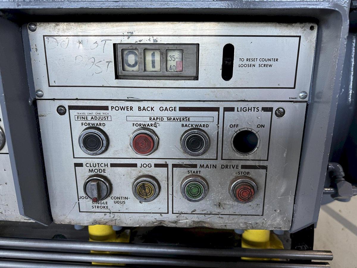 Used 12' X 1/4" CINCINNATI 1812 MECHANICAL SHEAR