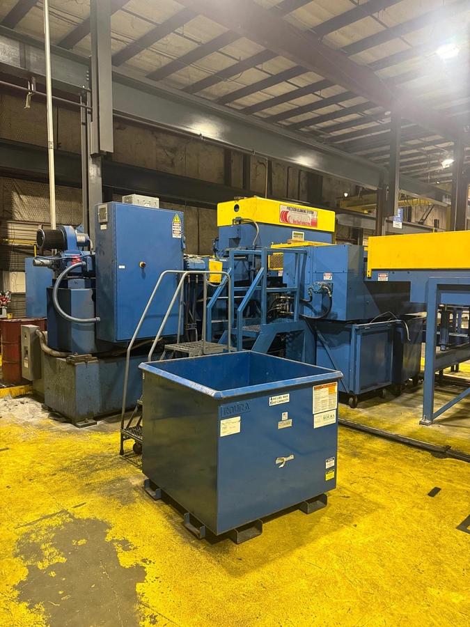 Used 60” x .075” x 50,000 Lb. Red Bud Cut To Length Line