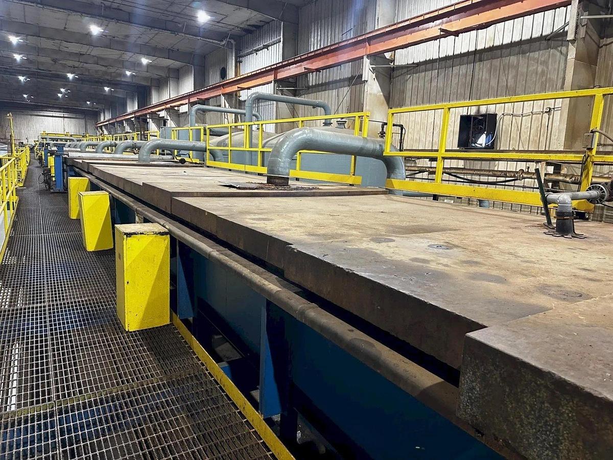 Used 72” x .500” x 60,000 Lbs. Pro-Eco Push Pull Pickle Line