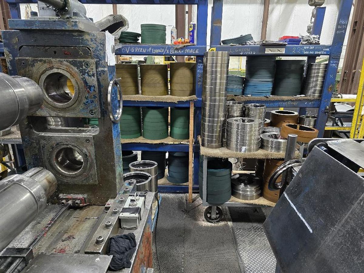 Used 60” X 50,000 Lb Braner Slitting Line