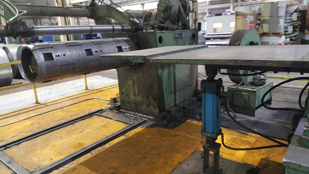 Used 60” x .125" x 40,000 Lbs. UMI Slitting Line