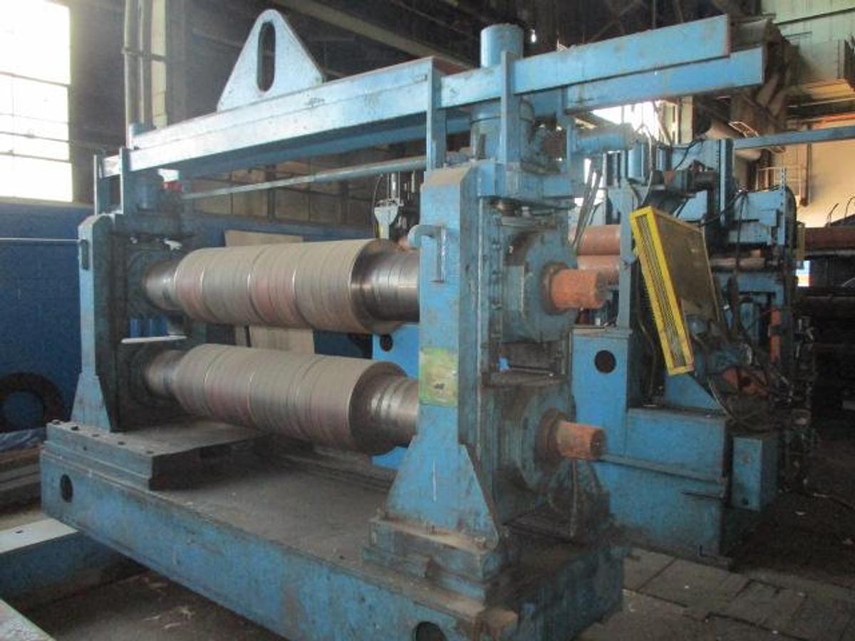 Used 72″ x .375″ x 50,000Lb Paxson Loop Slitting Line