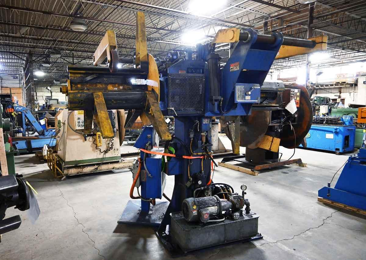 Used 24”  x 8,000 Lb COE Double Uncoiler