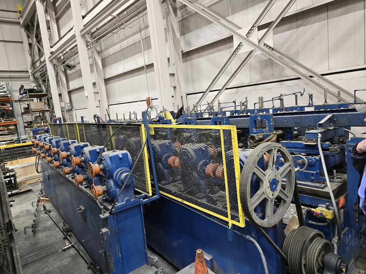 Used 15 Stand x 3" Bradbury Rollformer