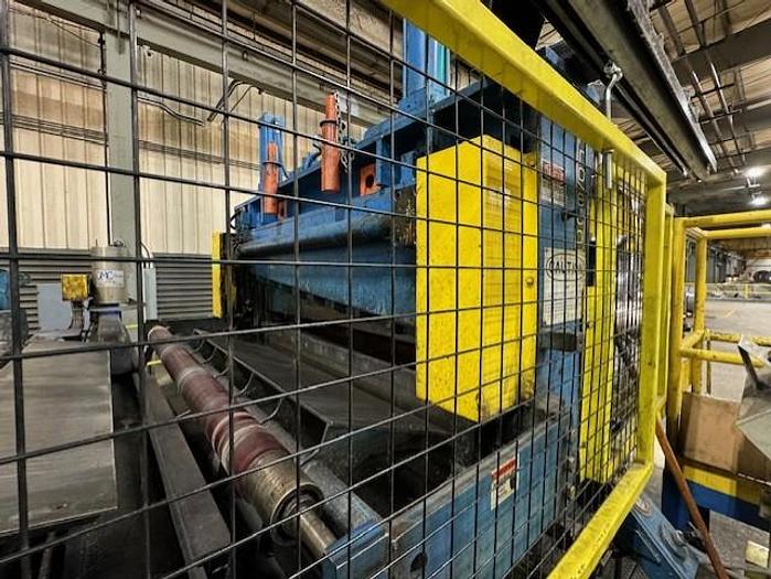 Used 60" x .250" x 50,000lbs Pro Eco Slitting Line