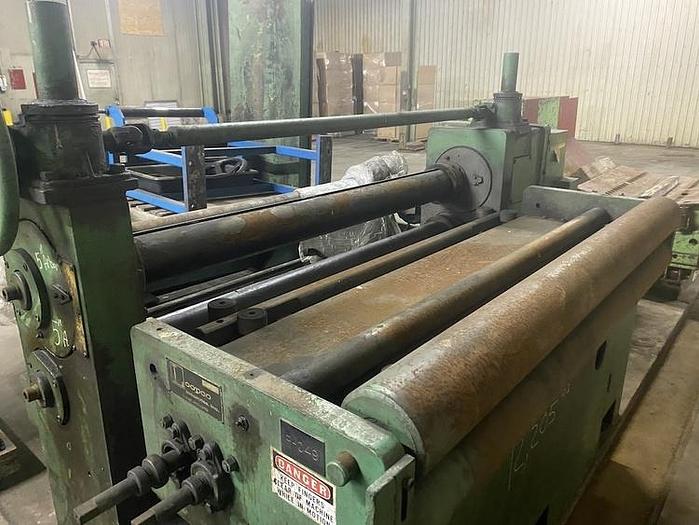 Used 54" x 5" Loopco Slitting Head