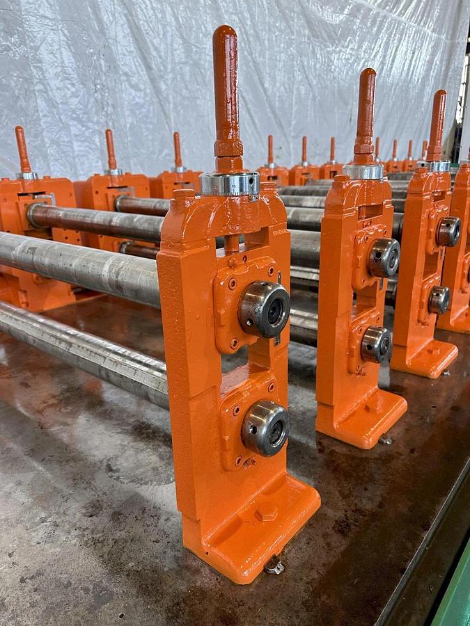 Used 14 Stand x 3” Arbor x 48” Yoder Rollformer