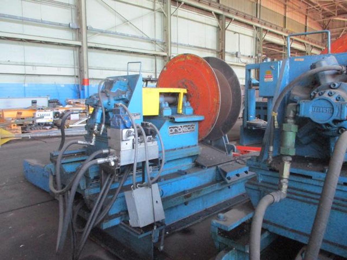 Used 72″ x .375″ x 50,000Lb Paxson Loop Slitting Line