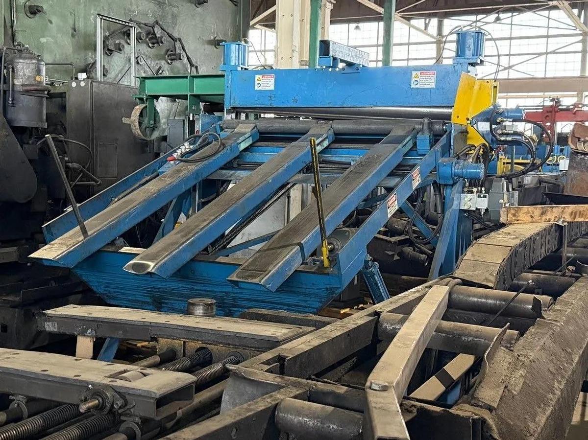 Used 60” x .075” x 50,000 Lb. Red Bud Cut To Length Line