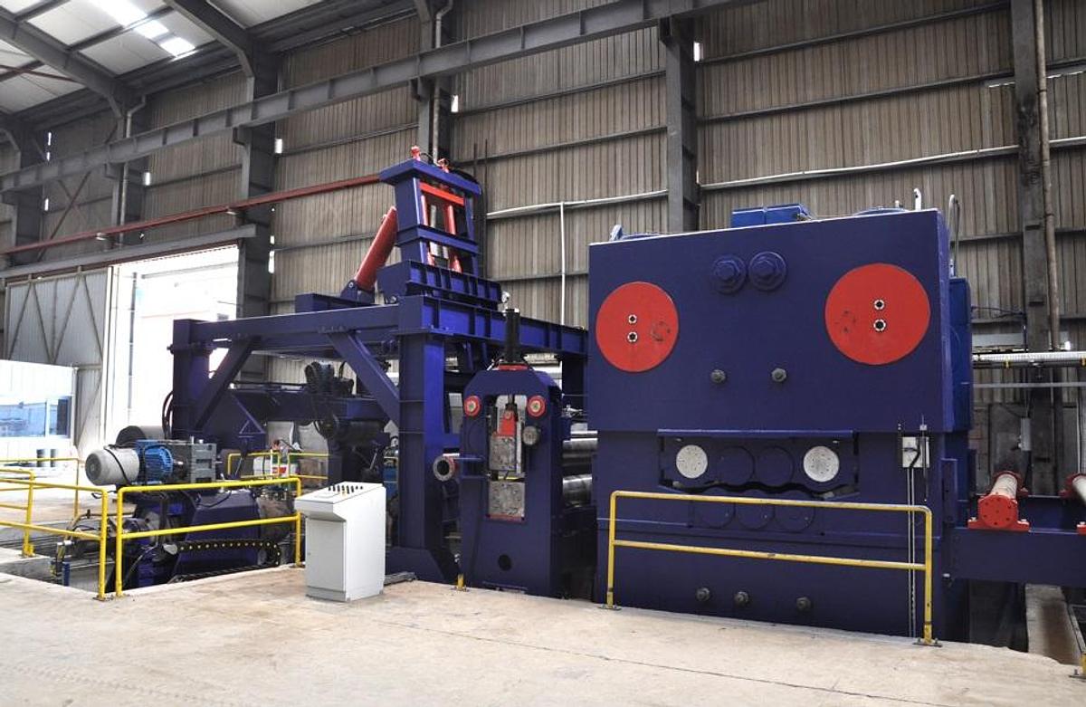 Used 2500mm x 25mm x 80,000 Lb Cut to Length Line