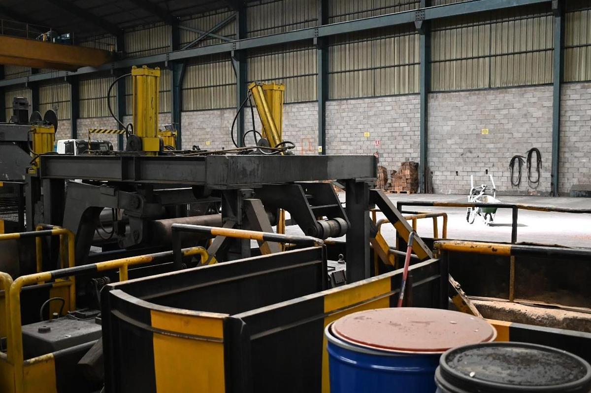 Used 59” x .394” x 55,000 Lb Fagor Arrasate Cut-To-Length Line