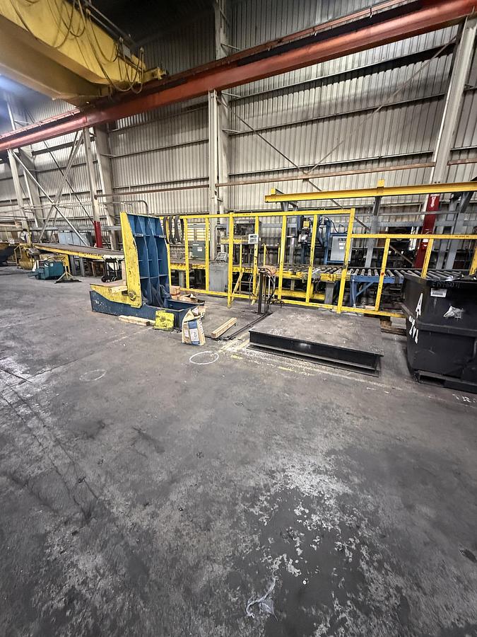 Used 72" OD x 10,000 Lbs. Loopco Banding Line