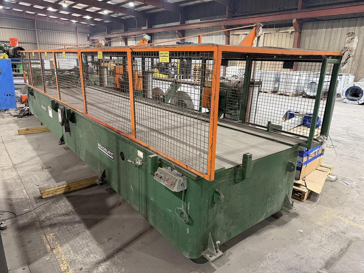 Used 14 Stand x 3" x 44" Bradbury Model 320 Panel Roll Forming Line