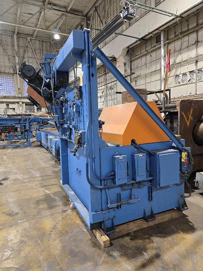 Used 56” x 30,000 Lbs. Rowe Uncoiler