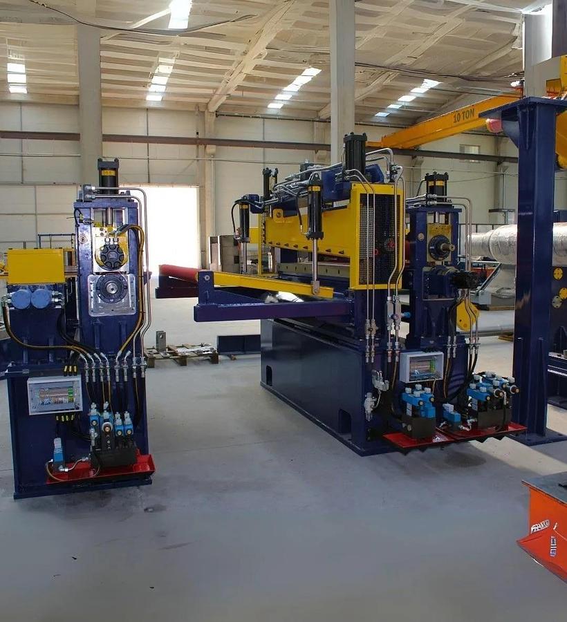 72” x .157” x 60,000 Lb. Dual Head Alcos Double Loop Slitting and Banding Line (New 2025)