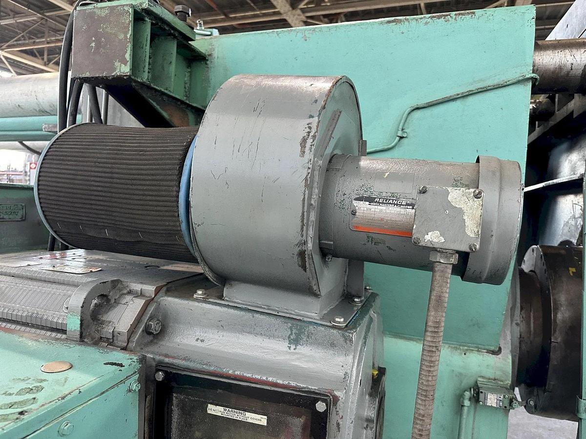 Used 84" x 80,000 Lbs. Yoder Recoiler