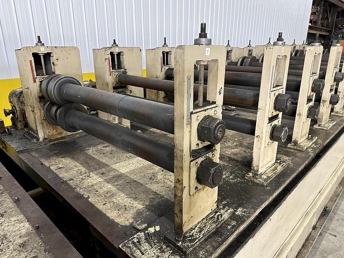 Used 18 STAND X 4" X 60"W BRADBURY MODEL #03-60-18 ROLLFORMER