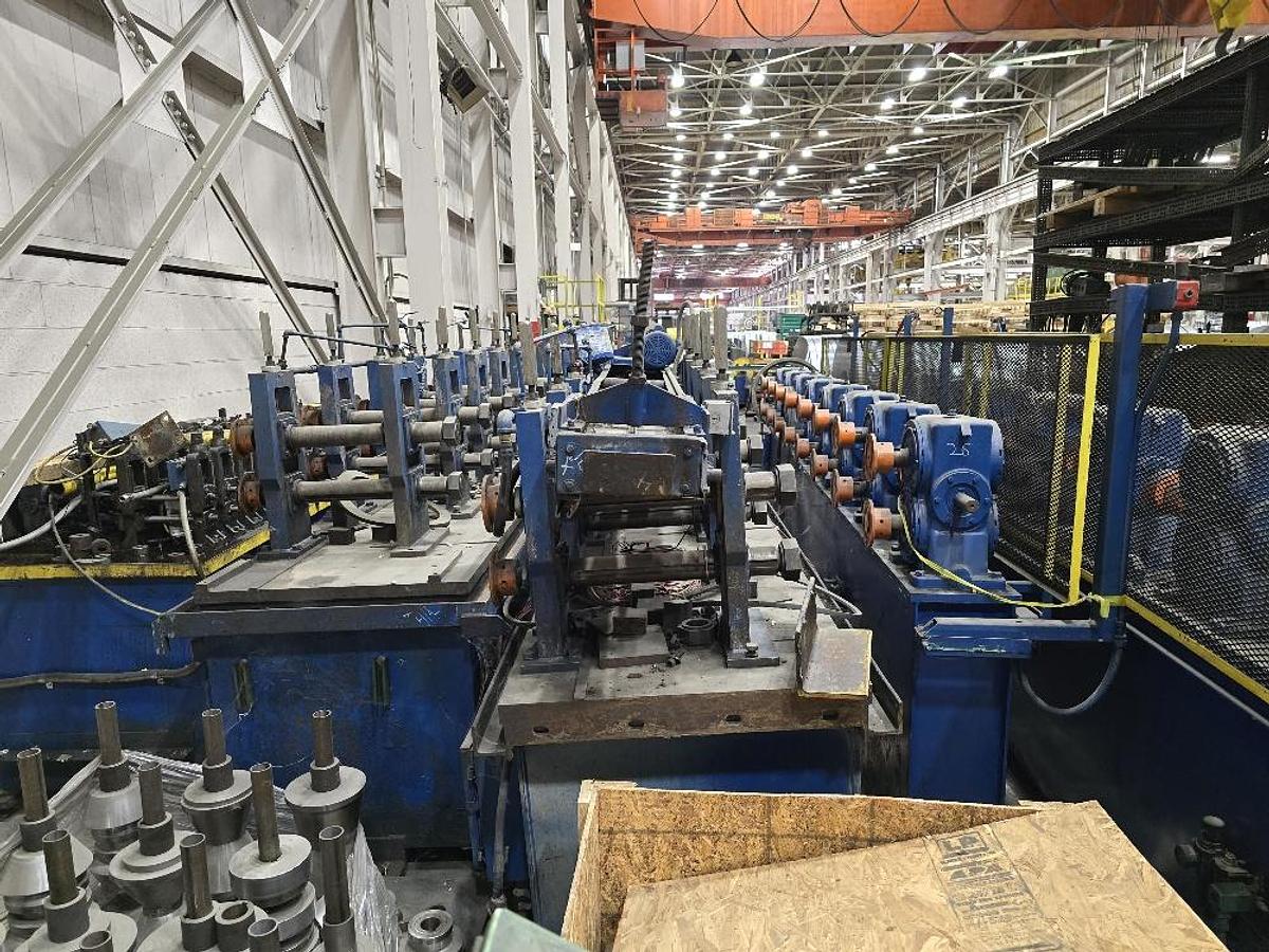 Used 15 Stand x 3" Bradbury Rollformer