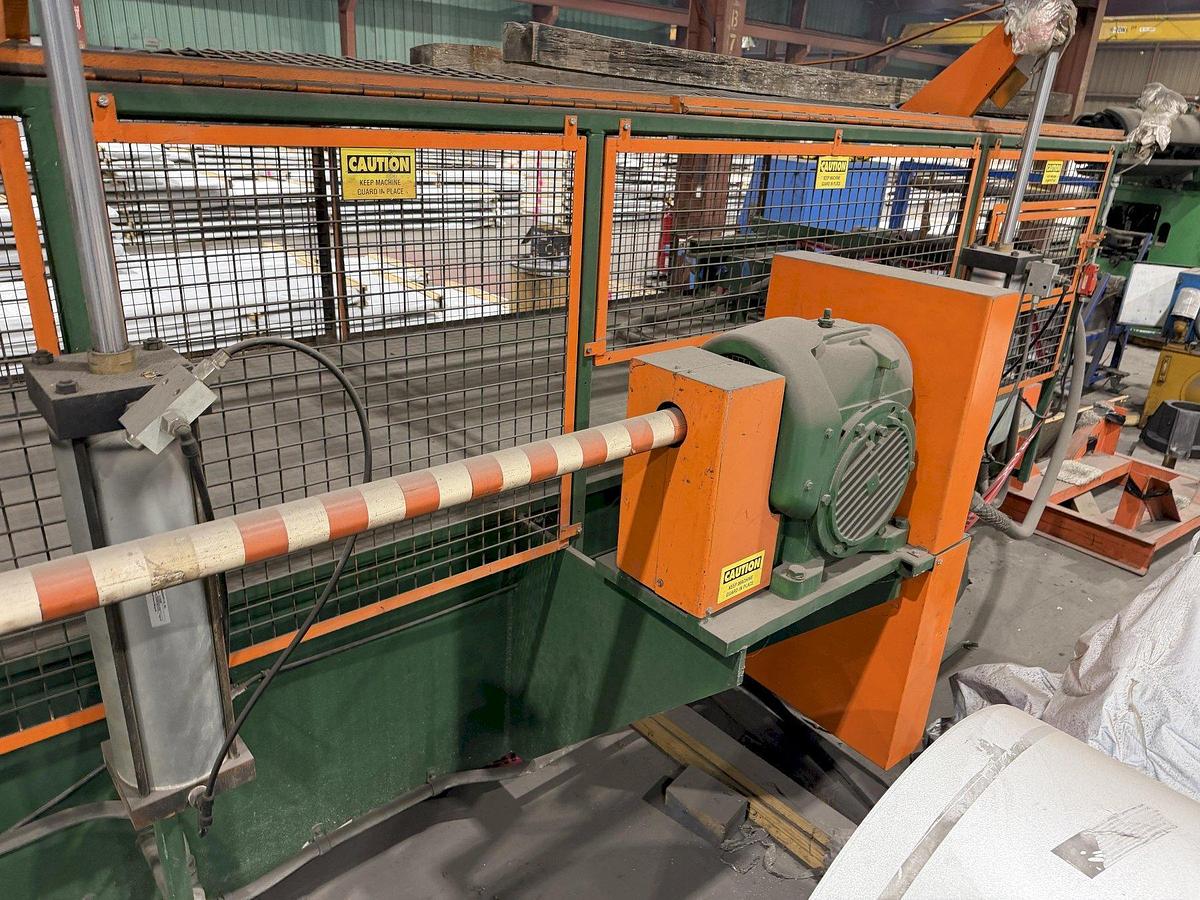 Used 14 Stand x 3" x 44" Bradbury Model 320 Panel Roll Forming Line