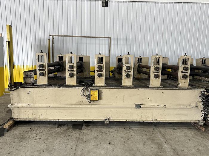 Used 18 STAND X 4" X 60"W BRADBURY MODEL #03-60-18 ROLLFORMER