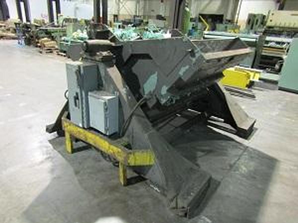 Used 7500 Lb x 60" x 60" Hydraulic Coil Up-Ender