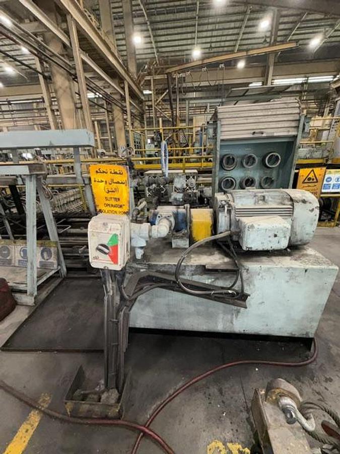 Used 72” x 0.050” x 22,000# Stamco Aluminum Slitting Line