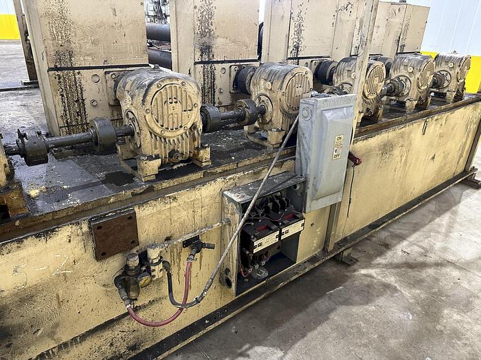 Used 18 STAND X 4" X 60"W BRADBURY MODEL #03-60-18 ROLLFORMER