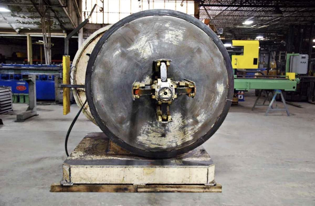 Used 10,000 Lb. x 24" Michigan Roll Form Double Uncoiler