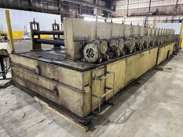 Used 18 STAND X 4" X 60"W BRADBURY MODEL #03-60-18 ROLLFORMER