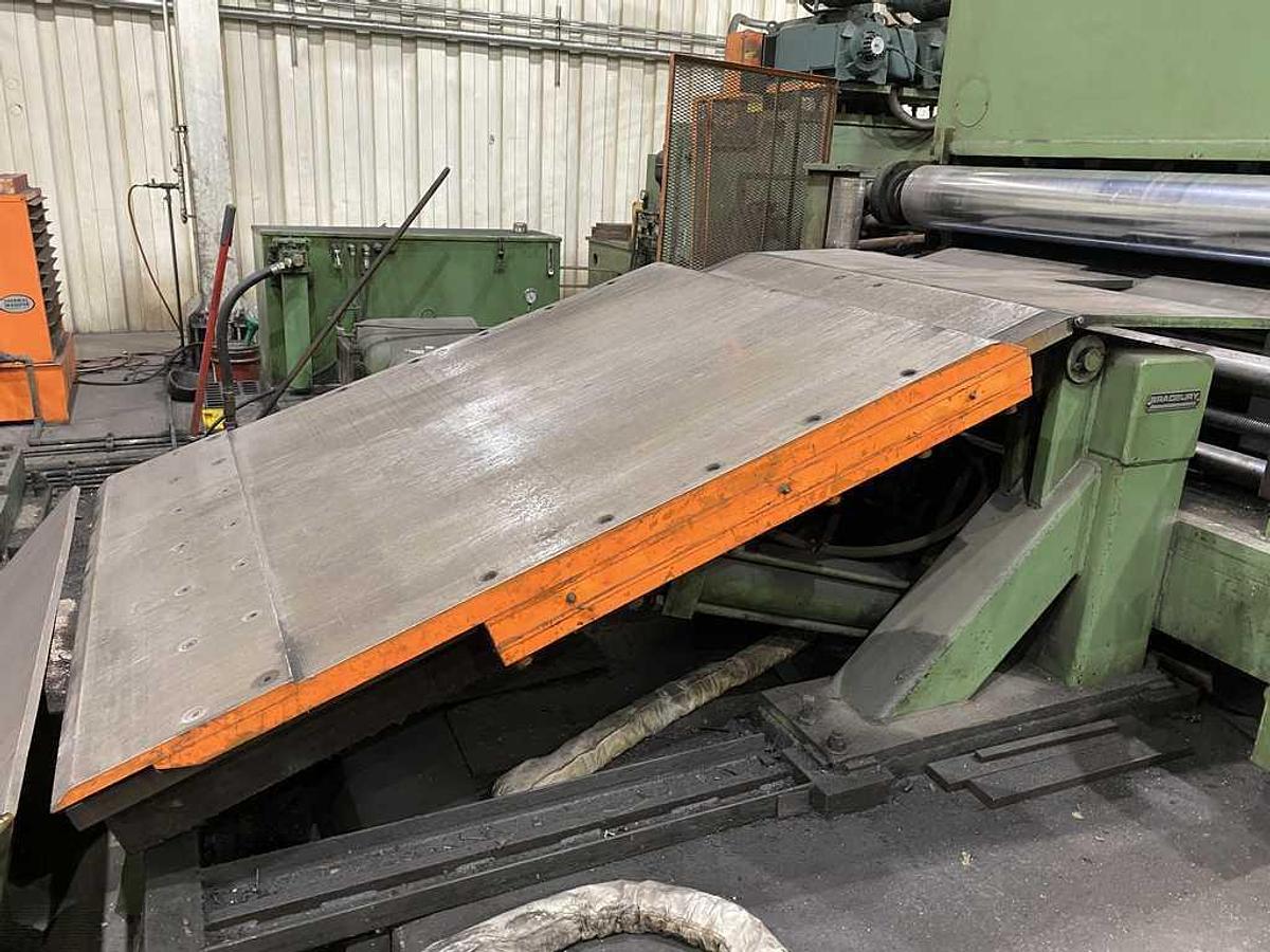 Used 72" Bradbury Peeler Table