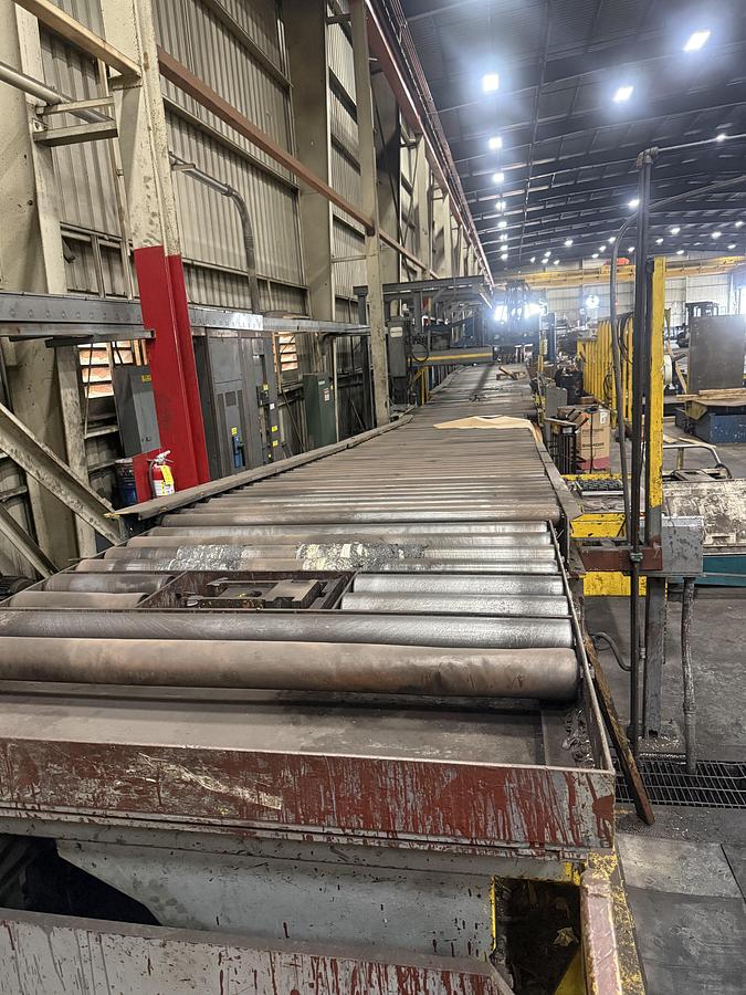 Used 72" OD x 10,000 Lbs. Loopco Banding Line