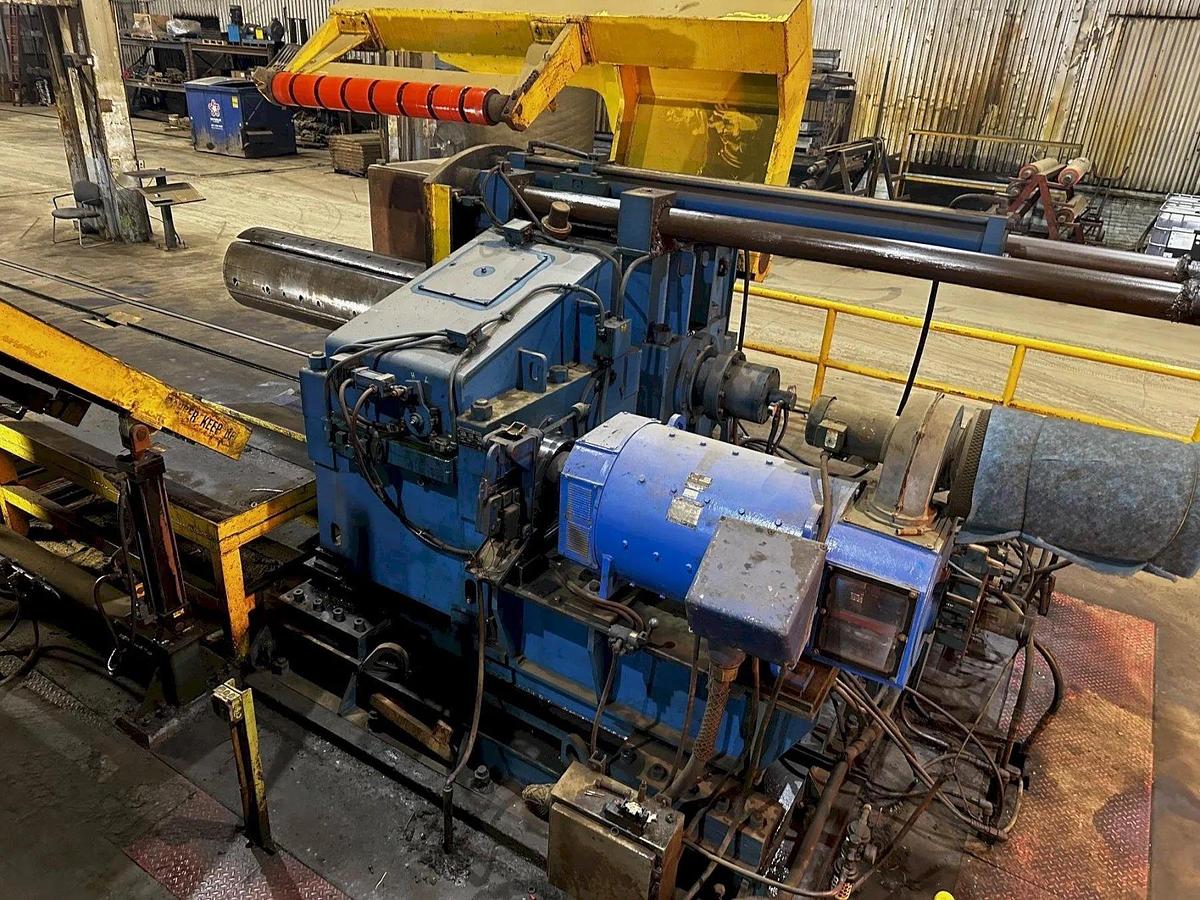 Used 72” x .500” x 60,000 Lbs. Pro-Eco Push Pull Pickle Line