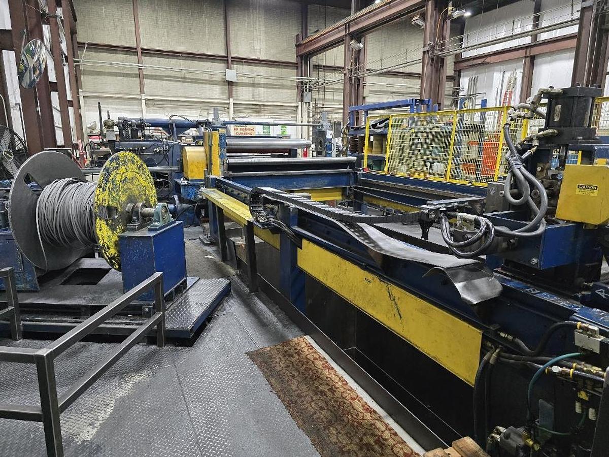 Used 60” X 50,000 Lb Braner Slitting Line