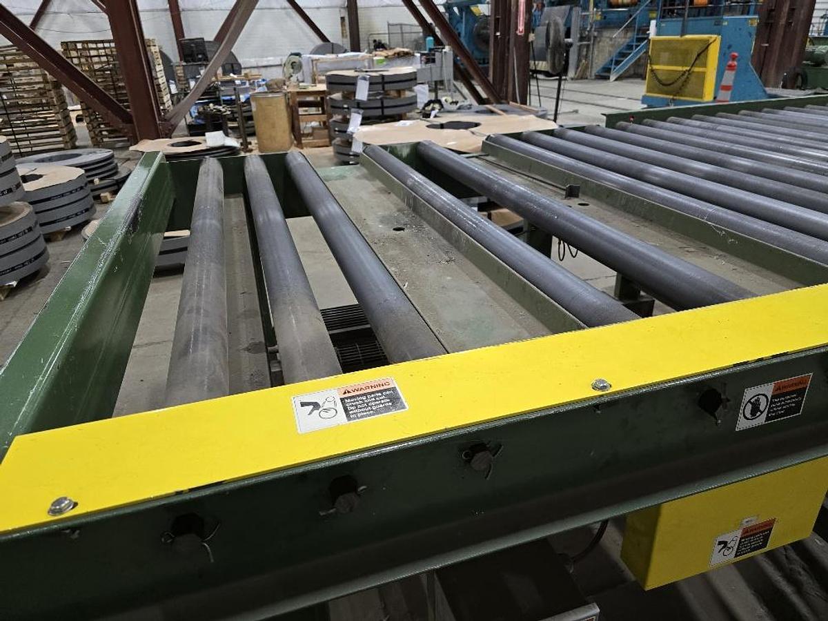 Used 72" x 12,000 Lb. Pomacon Banding Line