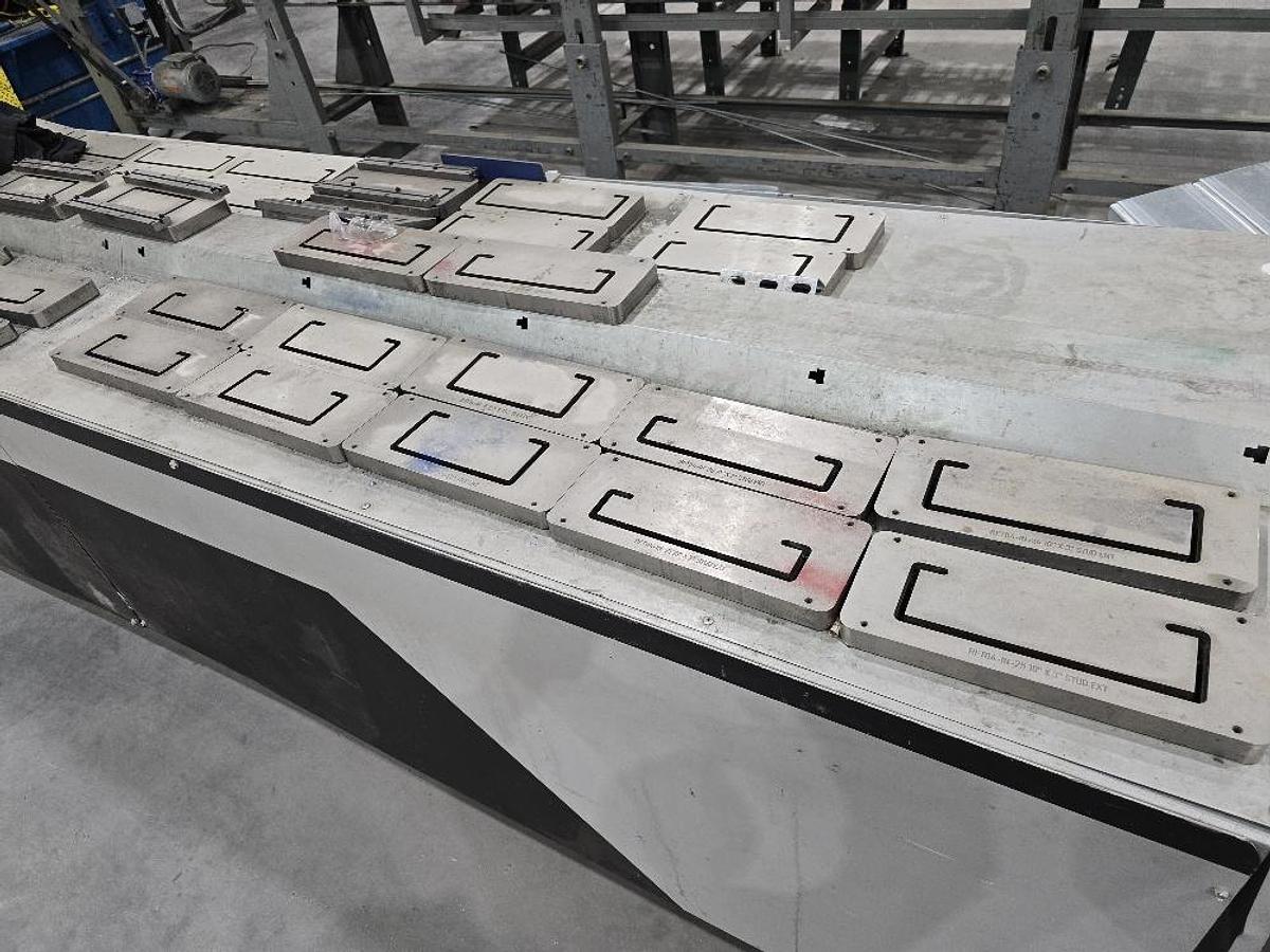 Used ASC 17-Stand x 2-1/2" Stud & Track Roll Form Line 