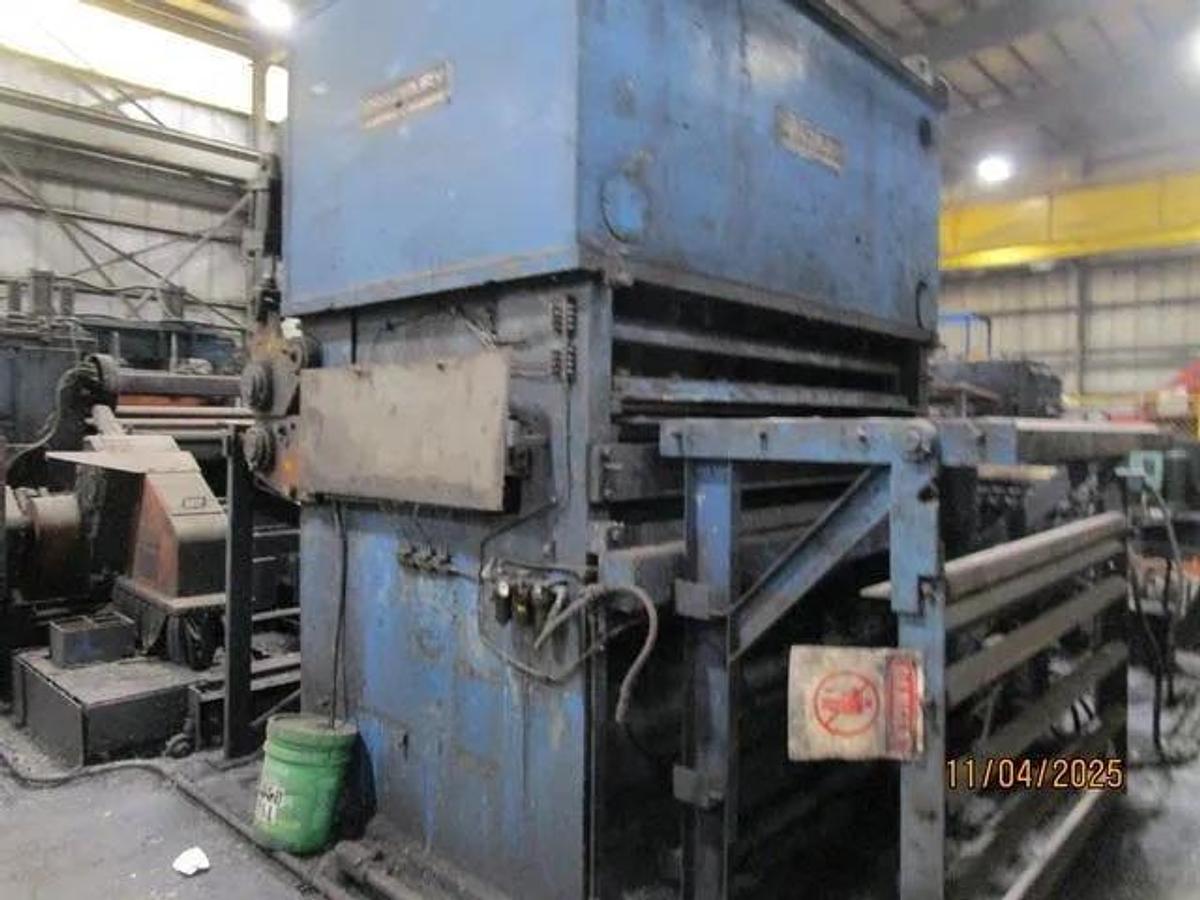 Used 72" x .250" Bradbury Precision Back-Up Leveler