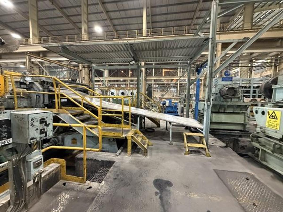Used 72” x 0.050” x 22,000# Stamco Aluminum Slitting Line