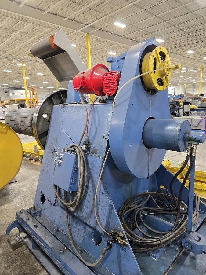 Used 30” x .125” x 10,000# Rex Slitting Line