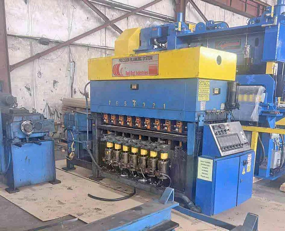 Used 72" x 0.135" 5HI Herr-Voss Precision Leveler