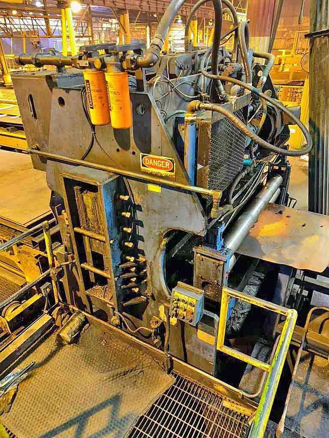 Used 72” X 0.500” X 60,000 Lbs. Delta Cut-To-Length Line