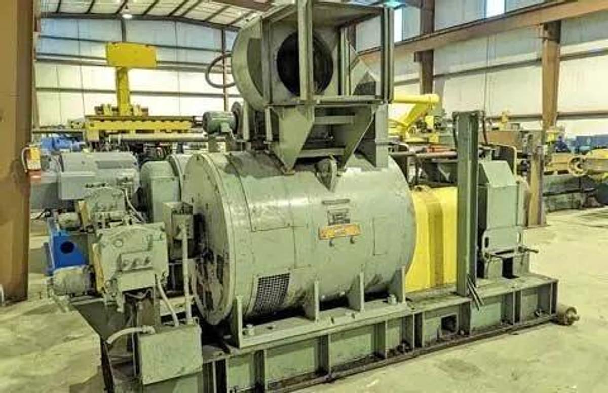 Used 4" X 12" X 16" MECO 4 HI NON REVERSING ROLLING MILL