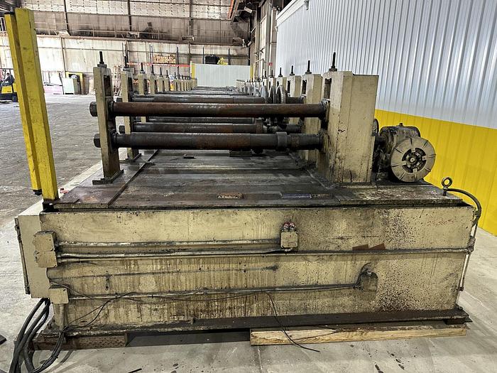 Used 18 STAND X 4" X 60"W BRADBURY MODEL #03-60-18 ROLLFORMER