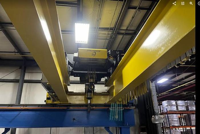 Used Top Running Double Girder Bridge Crane and Hoist